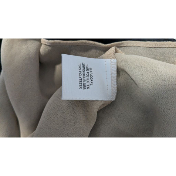 ROSE+OLIVE Black & Beige Beaded Tank Top M - Picture 8 of 8